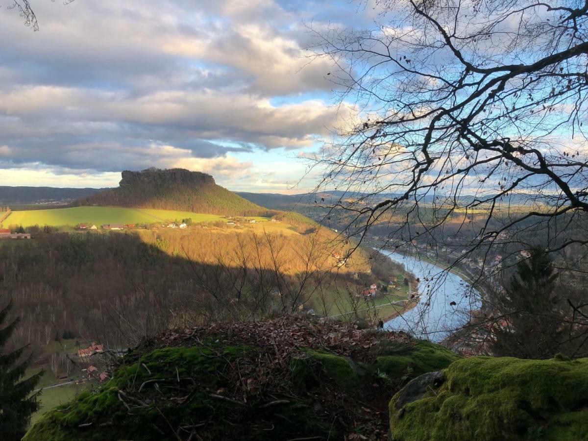 Moderne Pension Vonbartsch Mit Ladestation In Der Saechsischen Schweiz Struppen Dış mekan fotoğraf
